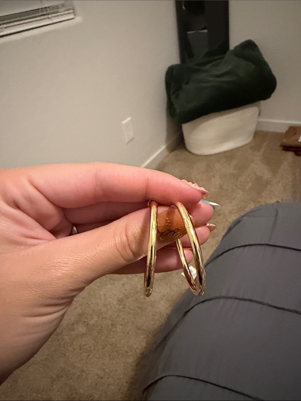Gold Hoop Earrings - Classic Women Jewelry